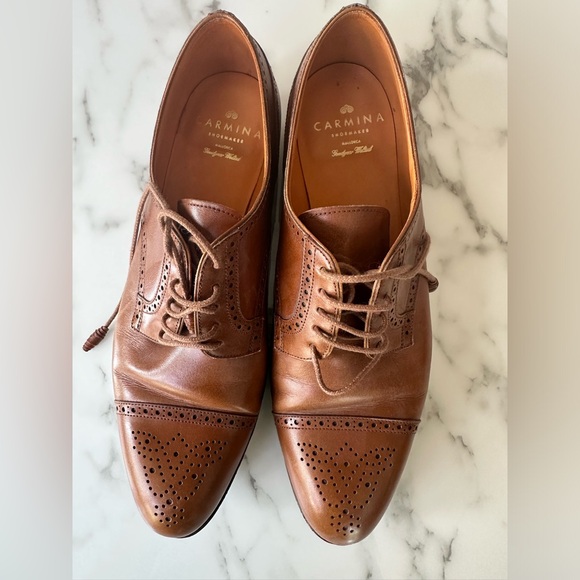 Carmina shoemaker oxfords size UK 7 - Picture 4 of 8